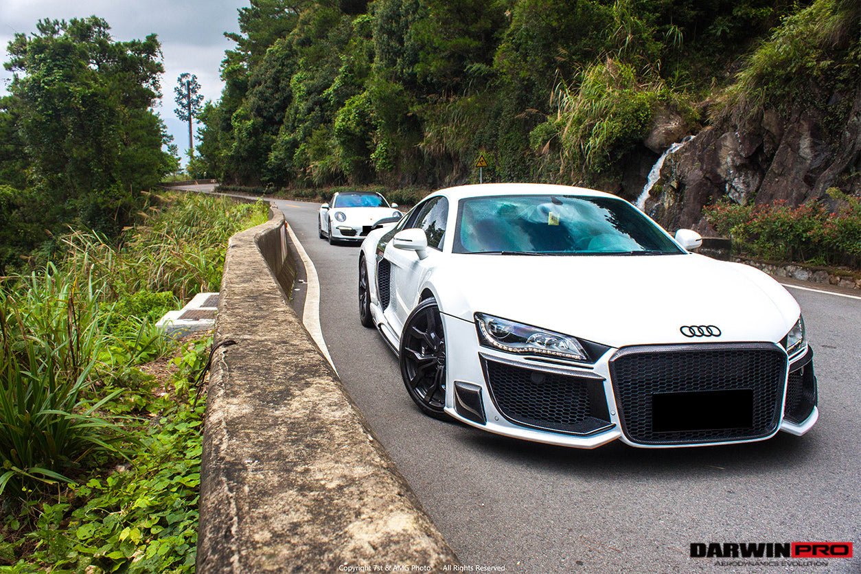 2006 - 2015 Audi R8 Coupe & Spyder DPGT Style Front Bumper