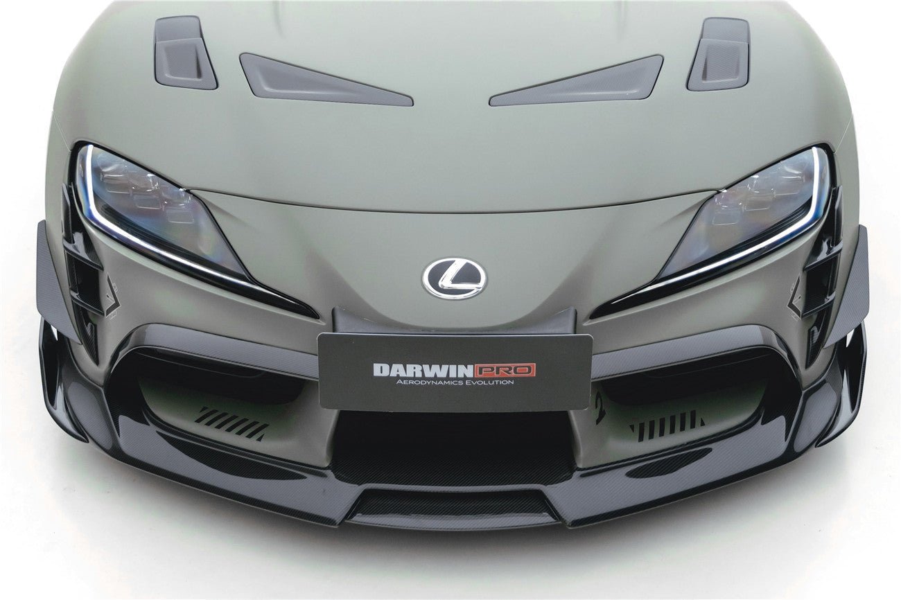 2019 - 2025 Toyota GR Supra (J29 & DB) A90 A91 BKSS Style Carbon Fiber Front Lip