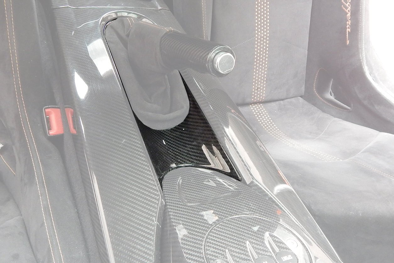 2004 - 2014 Lamborghini Gallardo OEM Style Carbon Fiber Hnadbrake Surround