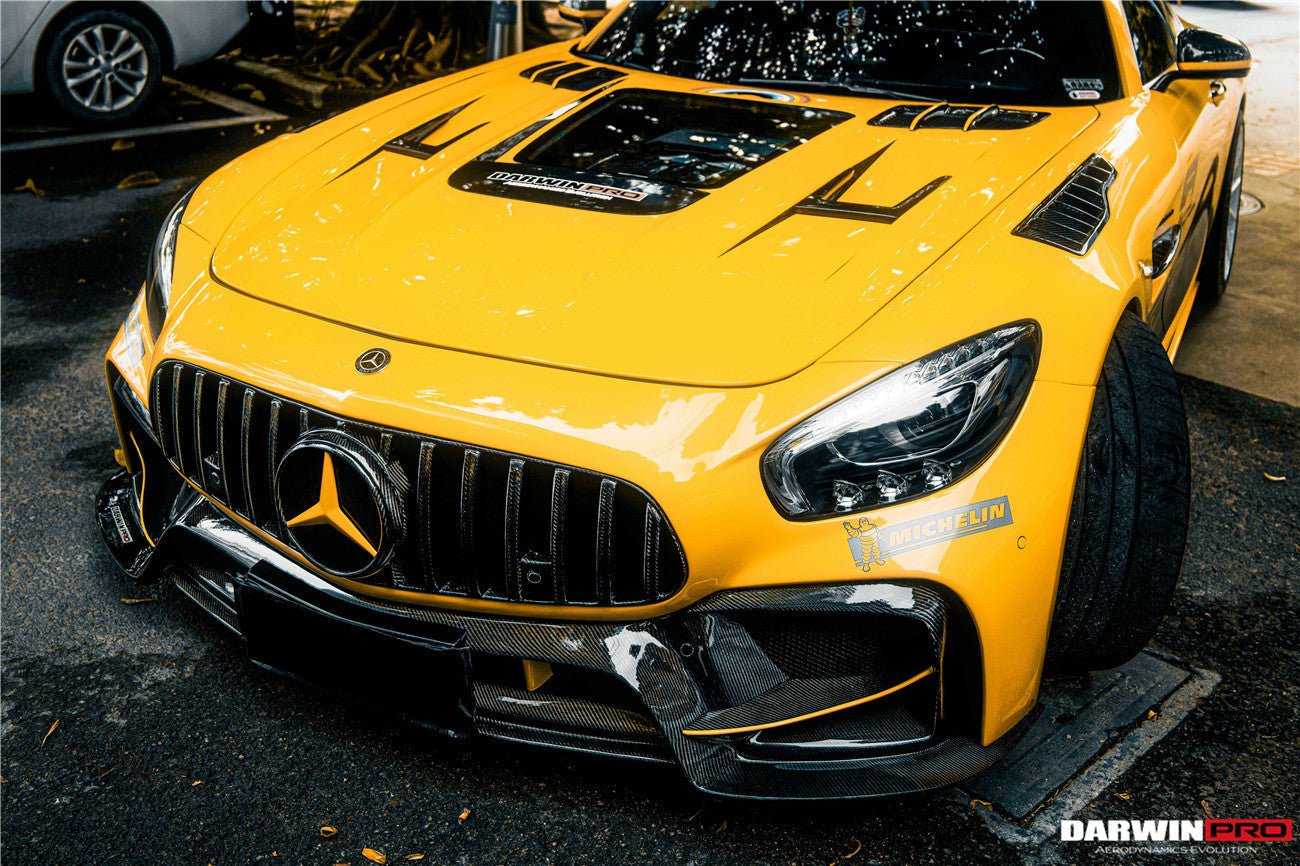 2015 - 2021 Mercedes Benz AMG GT/GTS/GTC/GTR BK Style Partial Carbon Fiber Front Fender