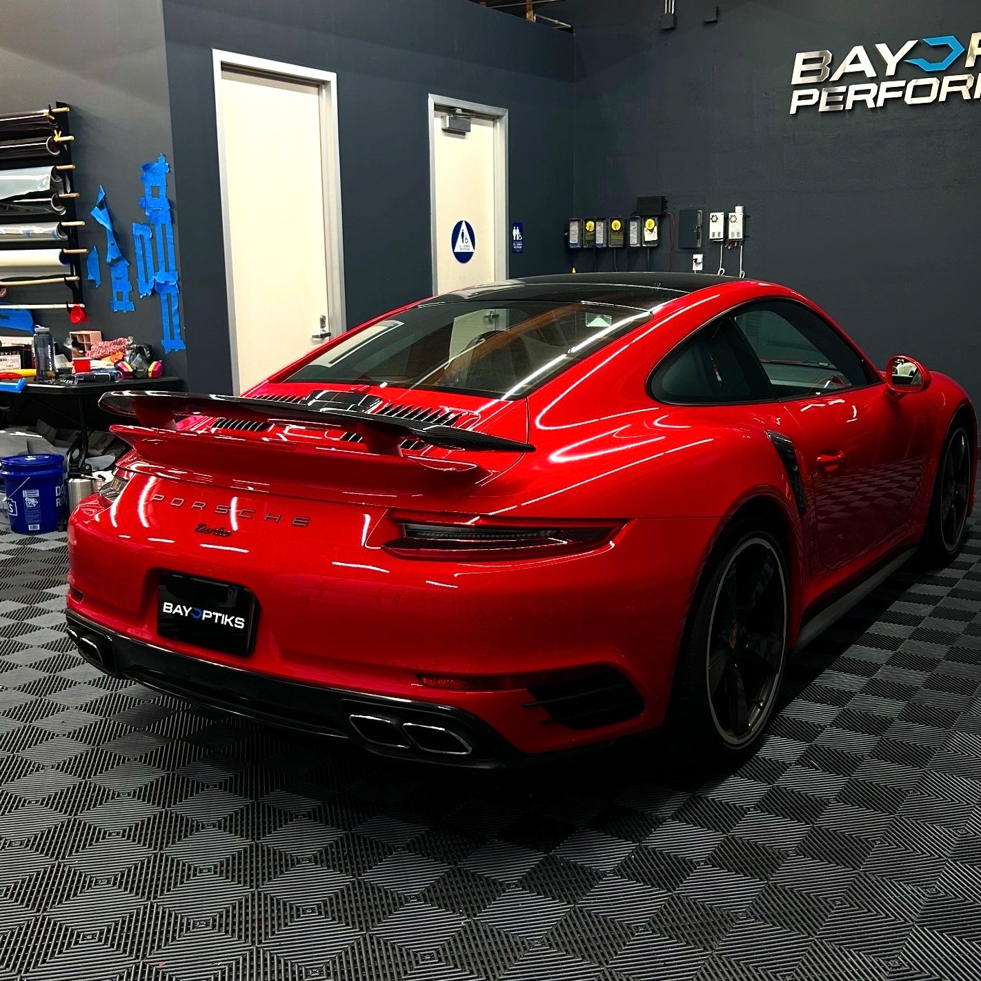 Porsche 911 991.2 Turbo S Carbon Fiber Up Wing 2016-2019