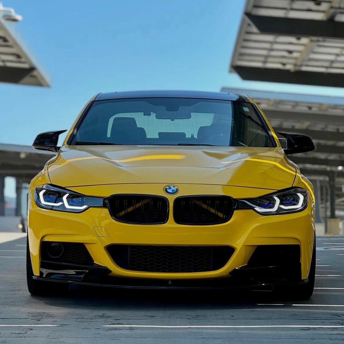 BMW F30 3 Series Laser Style LED Headlights CSL Yellow/White (2012 - 2018)