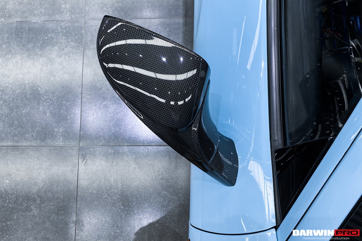 2015 - 2020 Ferrari 488 GTB & Spyder Carbon Fiber Mirror House & Base Replacement