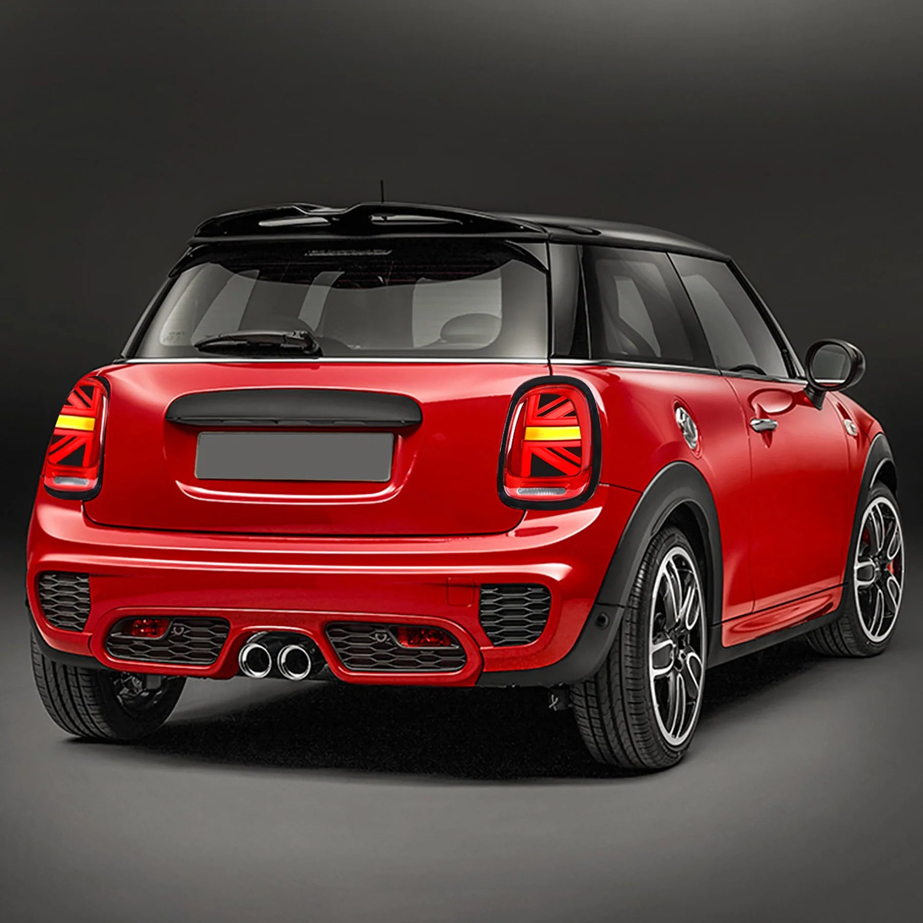 BMW Mini Cooper F55 F56 F57 Black Trim LED Taillights 2014 - 2019