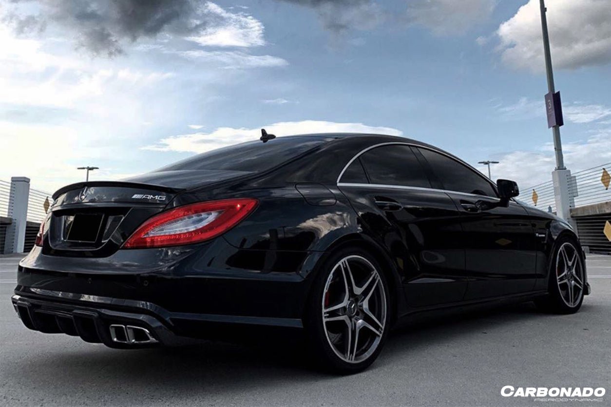 2011 - 2015 Mercedes Benz CLS400 CLS500 CLS63 AMG W218 RT Style Rear Diffuser