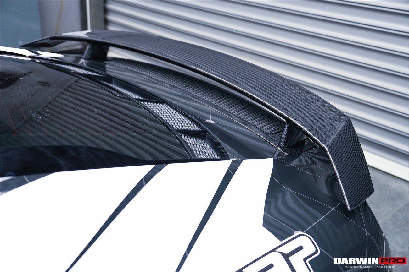 2016 - 2019 Audi R8 GEN2 V10 PLUS Coupe ONLY GT Style Carbon Fiber Trunk Wing with Base