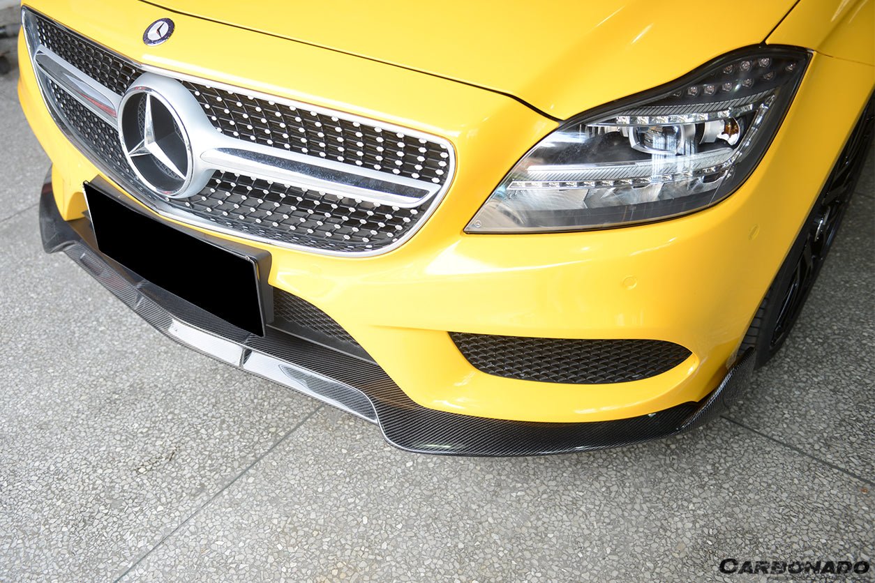 2014 - 2017 Mercedes Benz CLS Class W218 Sport BRS Style Front Lip (Not Fit AMG)