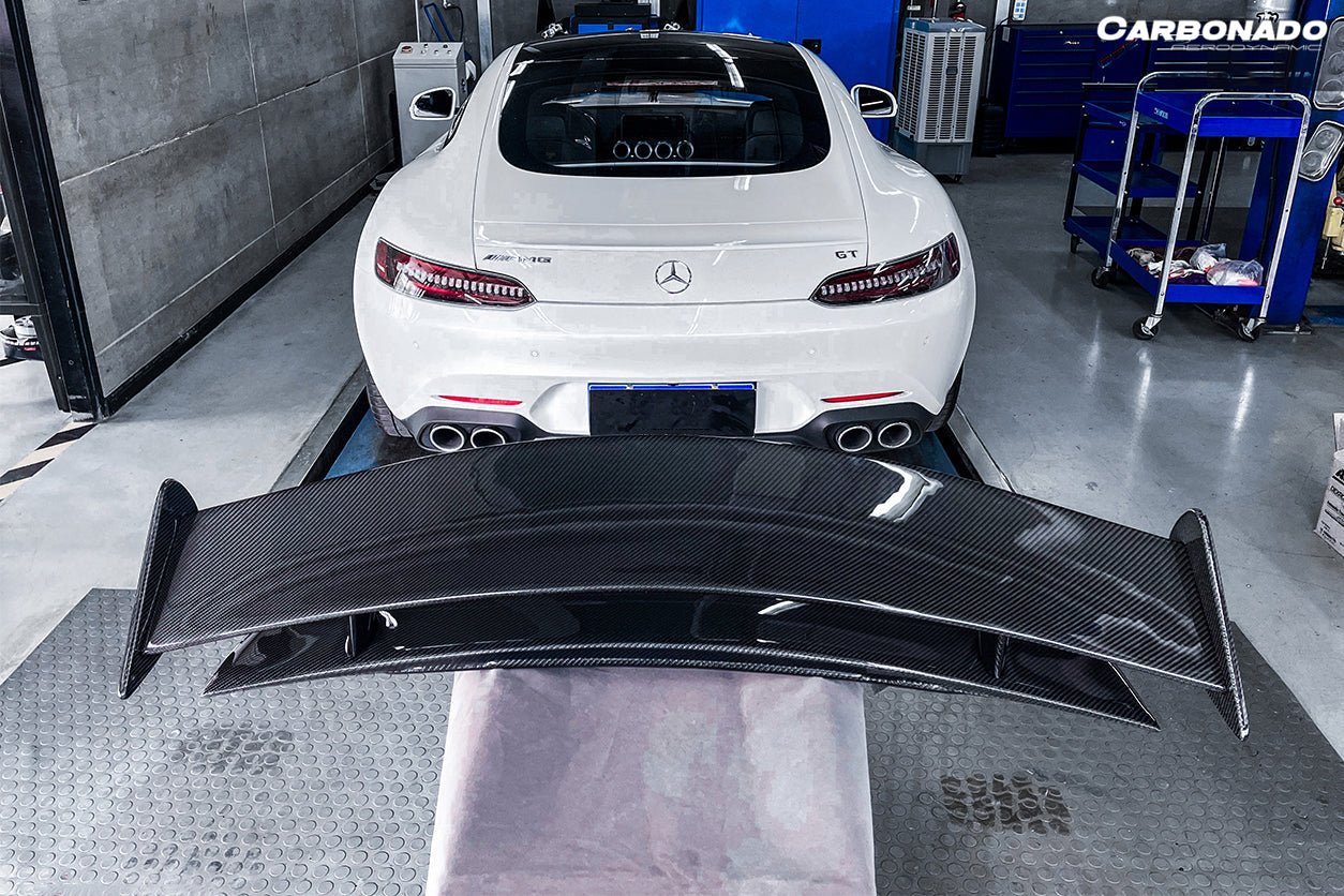 2015 - 2020 Mercedes Benz AMG GT/GTS/GTC RZS Style Carbon Fiber Trunk Spoiler