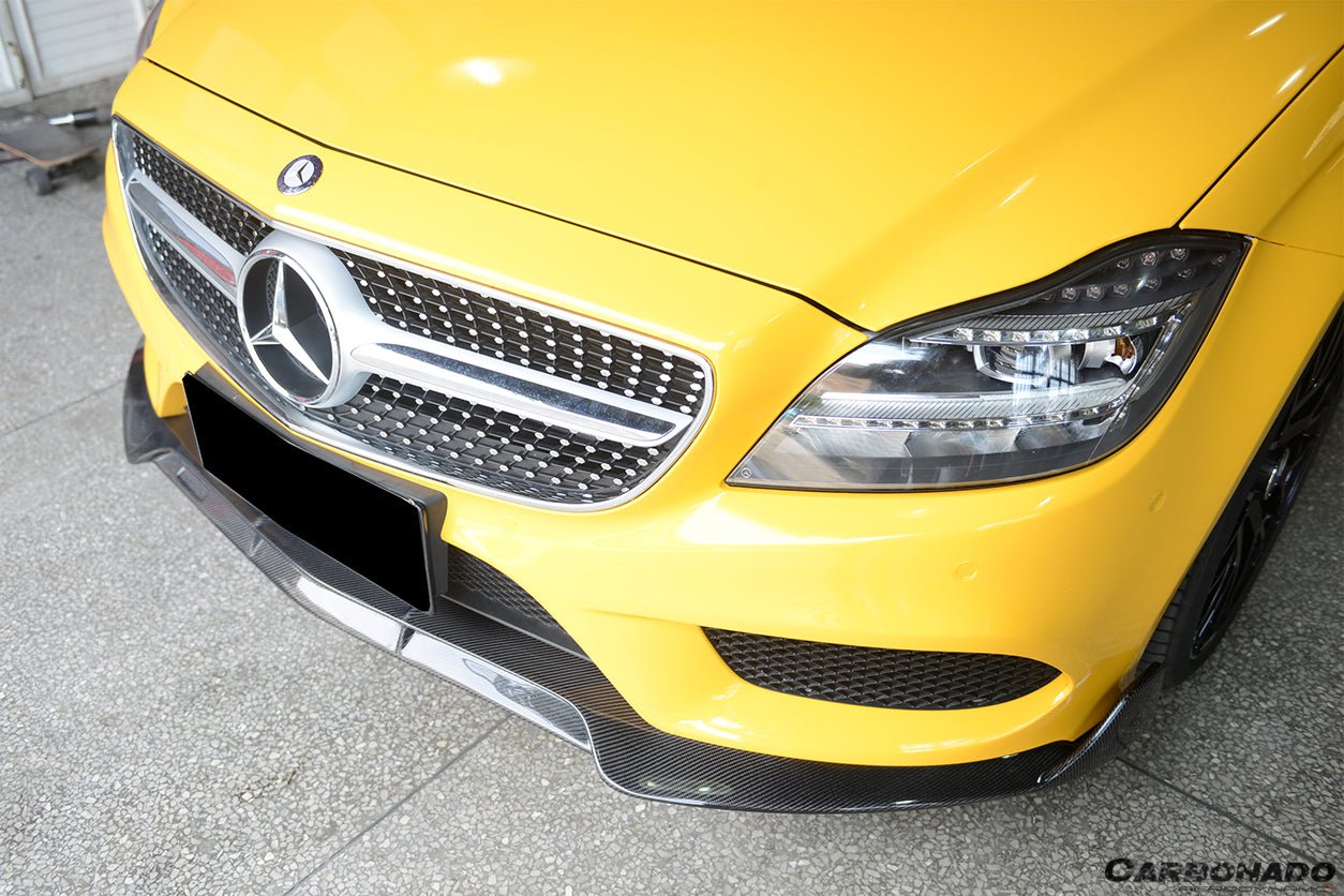 2014 - 2017 Mercedes Benz CLS Class W218 Sport BRS Style Front Lip (Not Fit AMG)