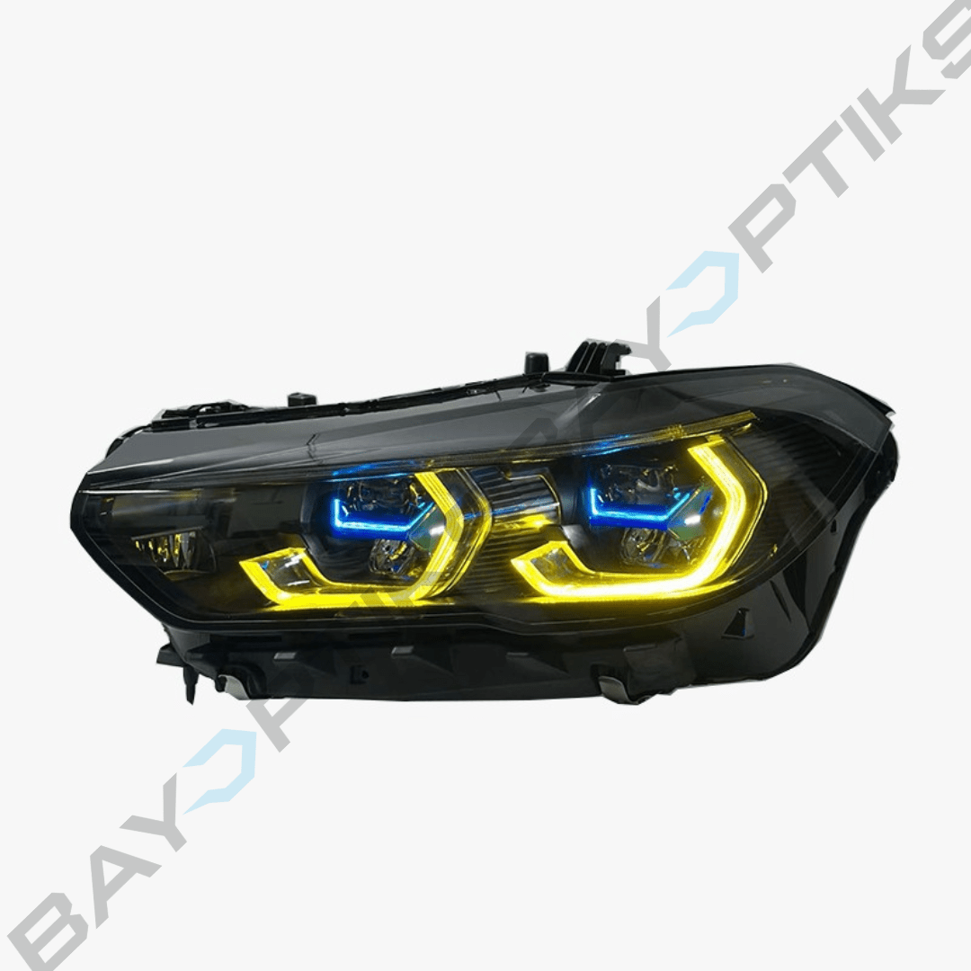 BMW G05 X5 Dual Color Laser Style LED Headlights 2019–2022