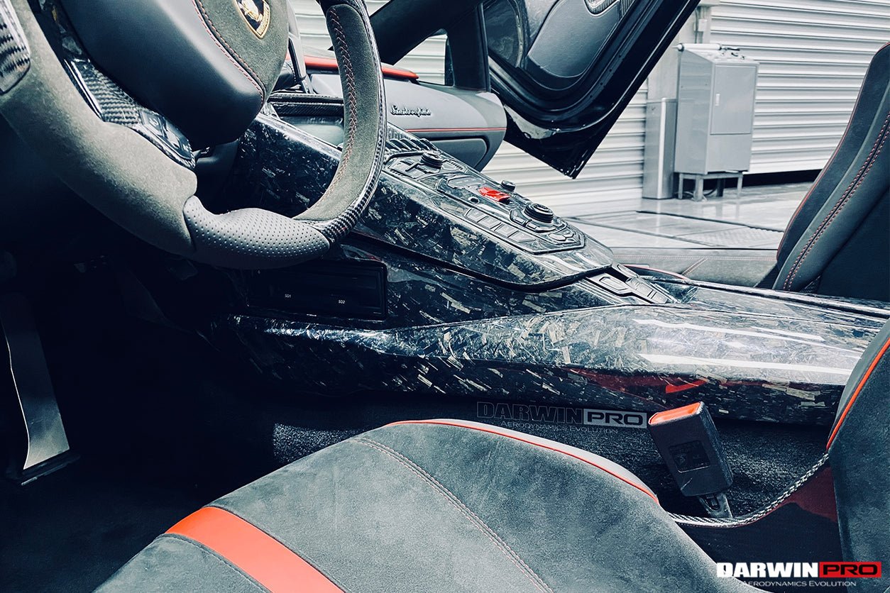 2011 - 2016 Lamborghini Aventador LP700 Coupe/Roadster Dry Carbon Fiber Centre Console Surround