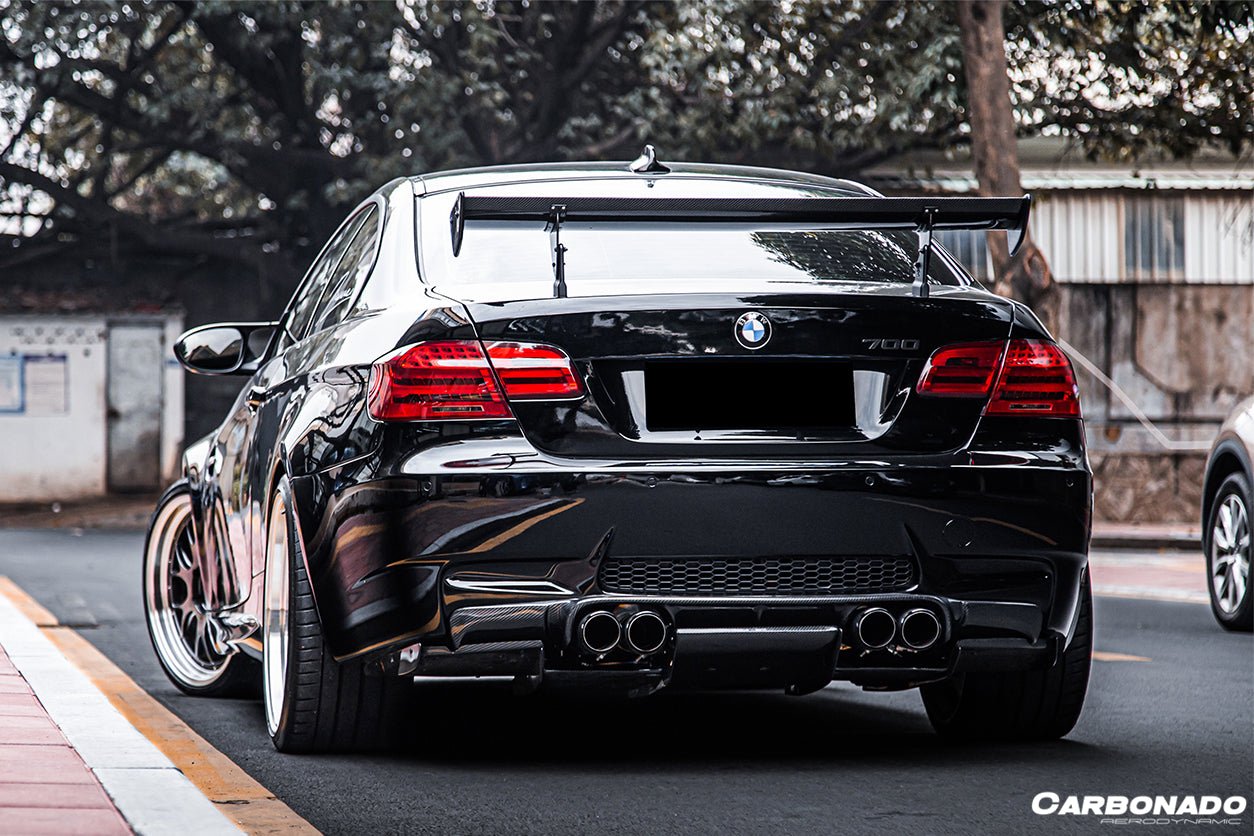 2008-2012 BMW M3 E92 E93 VA Style Carbon Fiber Rear Diffuser with Lip