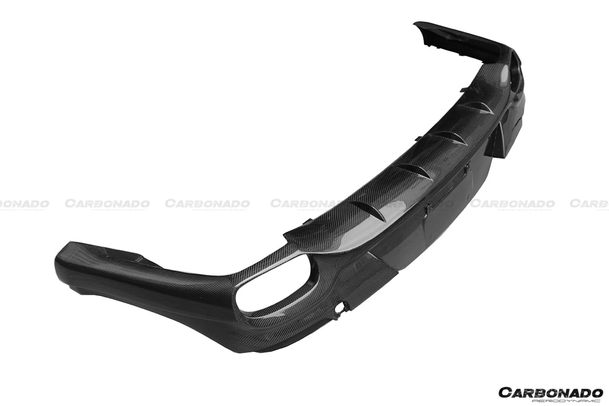2013 - 2016 Porsche Panamera 970.2 GMT Style Carbon Fiber Rear Diffuser
