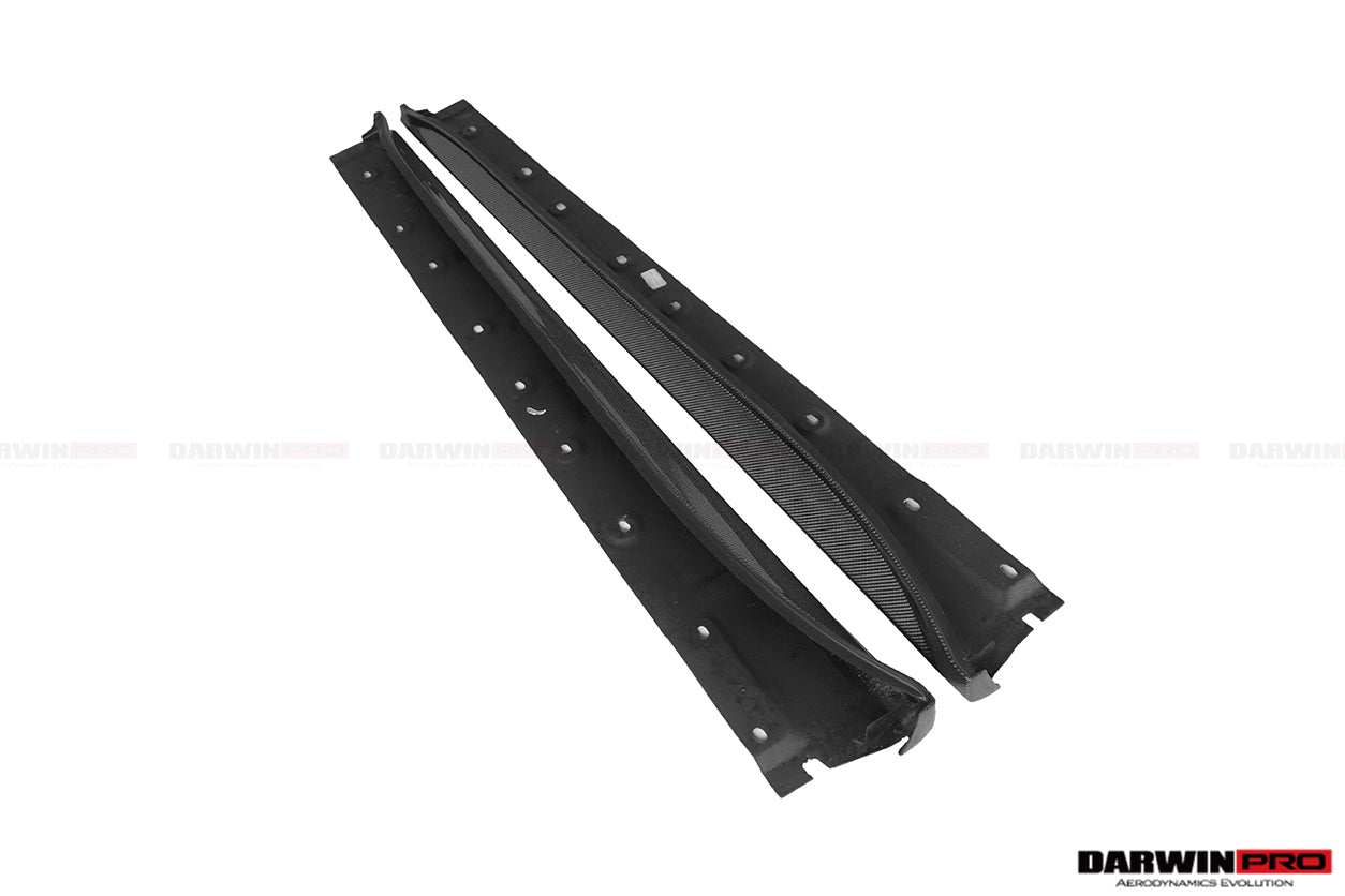 2013 - 2019 Porsche 991 Turbo/S GT2RS Carbon Fiber Side Skirts