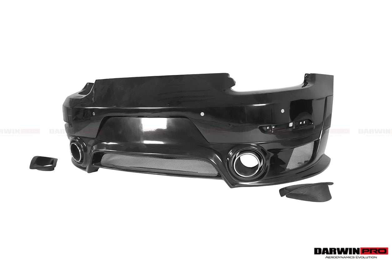 2013 - 2019 Porsche 911 991 Turbo/S GT2RS Style Partial Carbon Fiber Rear Bumper