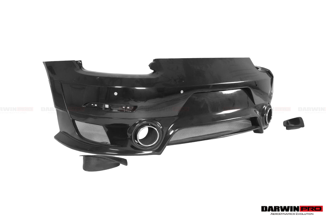 2013 - 2019 Porsche 911 991 Turbo/S GT2RS Style Partial Carbon Fiber Rear Bumper