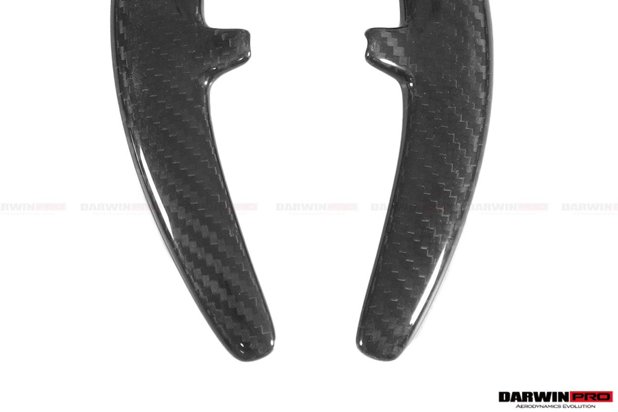 2016 - 2023 Porsche 911 991.2 718 981 MACAN Autoclave Carbon Fiber Shift Paddles