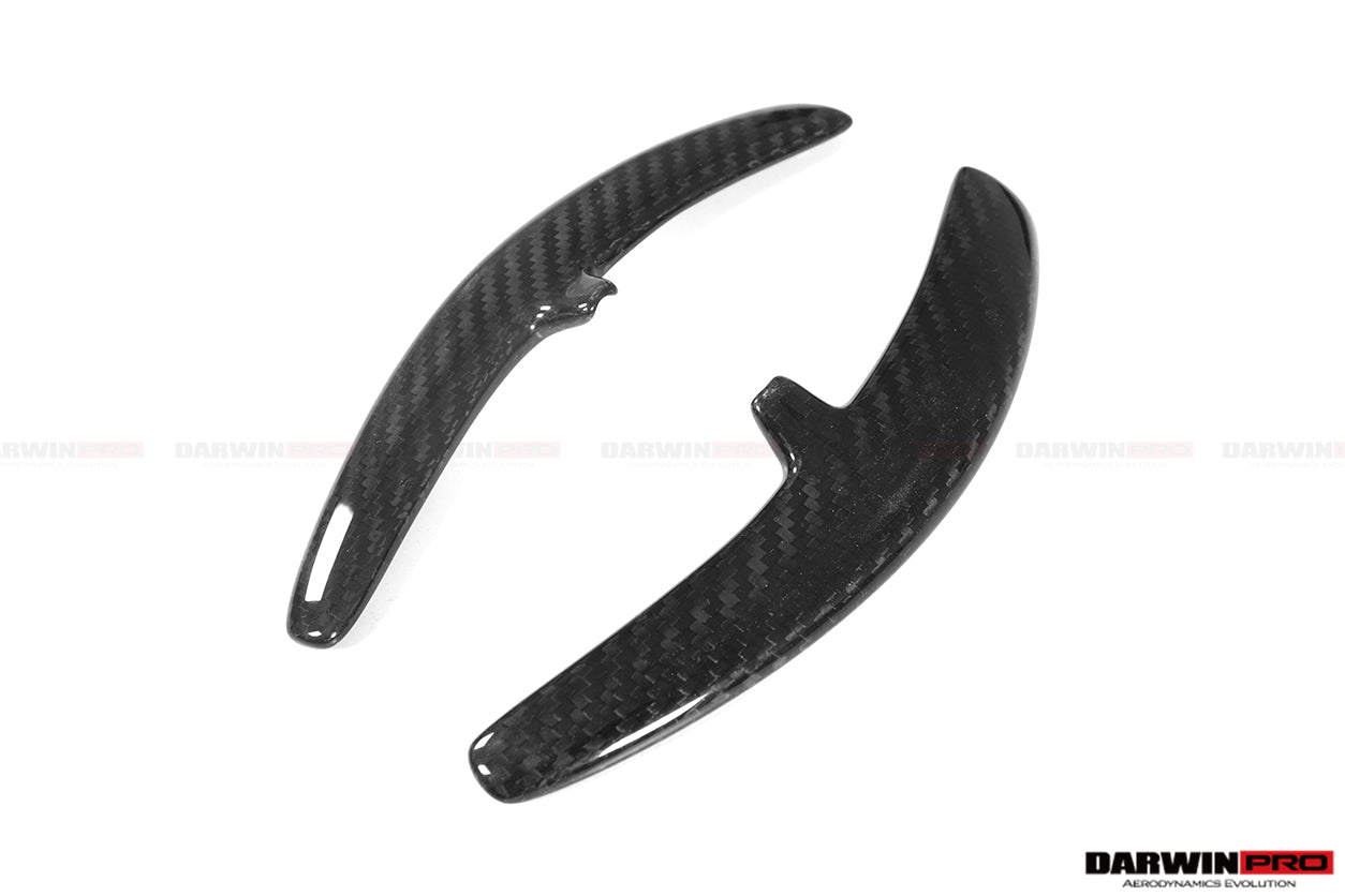 2016 - 2023 Porsche 911 991.2 718 981 MACAN Autoclave Carbon Fiber Shift Paddles