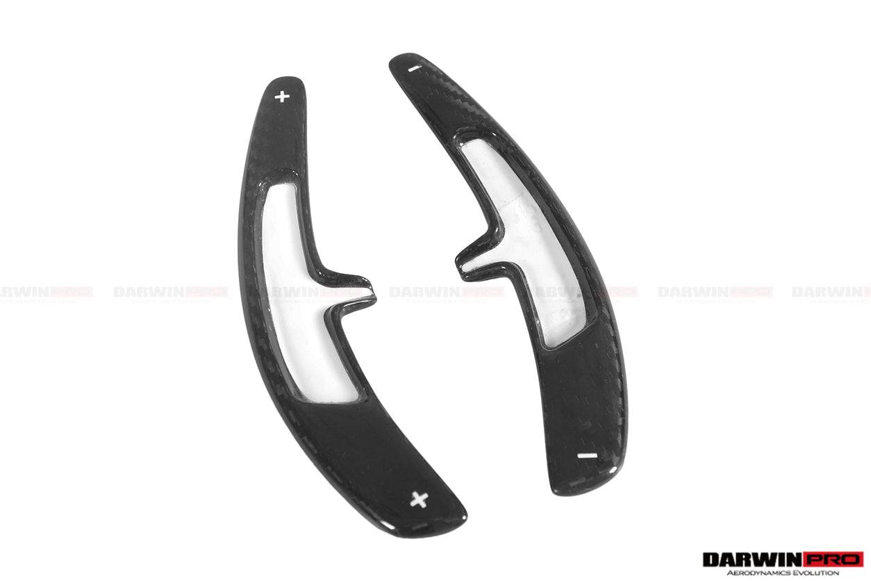 2016 - 2023 Porsche 911 991.2 718 981 MACAN Autoclave Carbon Fiber Shift Paddles