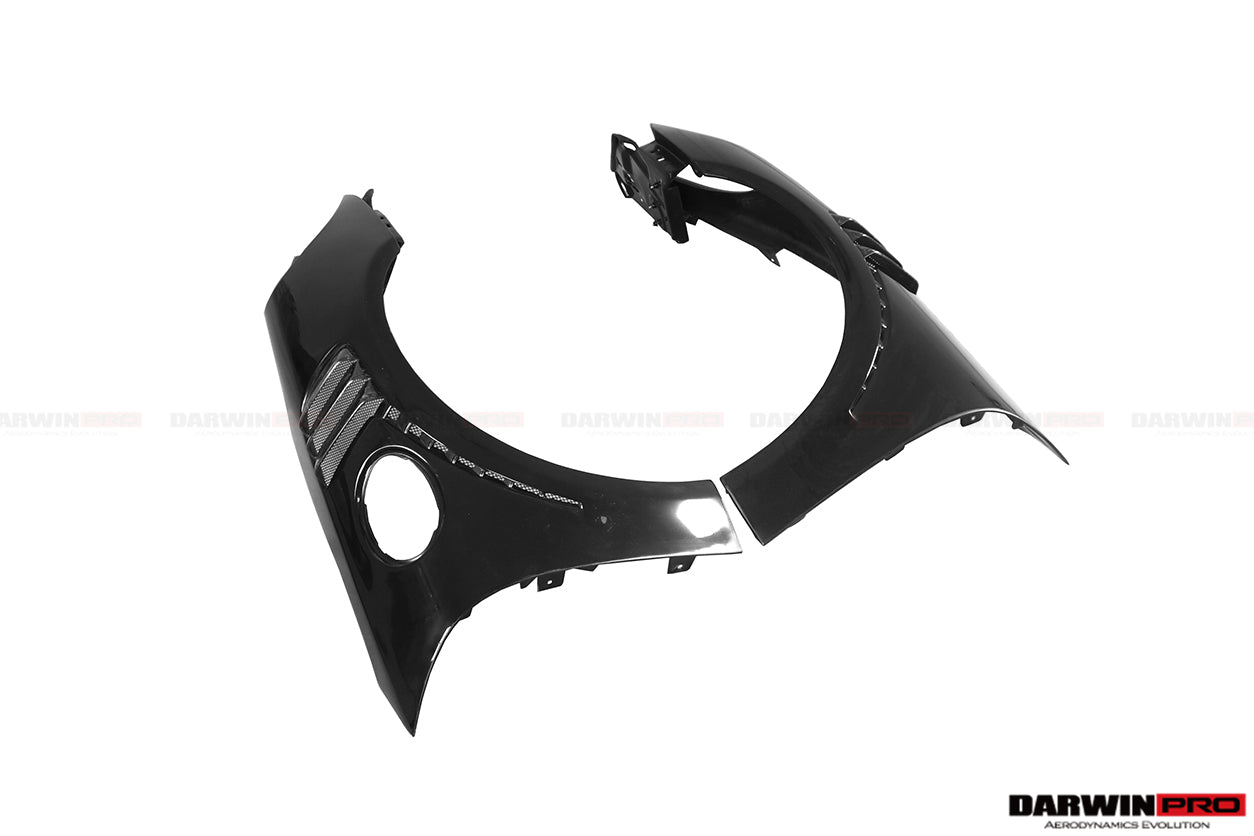 2016 - 2019 Porsche 911 991.2 Carrera /Targa 4/4S GT2RS Style Partial Carbon Fiber Fender