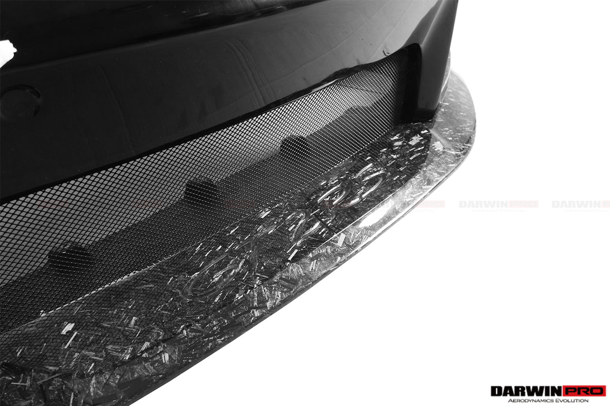 2013 - 2019 Porsche 911 991 Turbo S GT2RS Style Partial Carbon Fiber Front Bumper and Fender