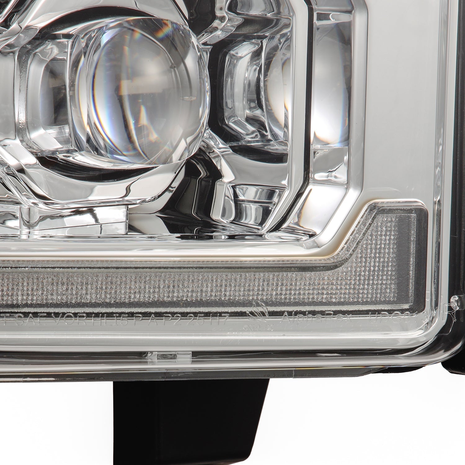 94-01 Dodge Ram 1500/94-02 Ram 2500/3500 NOVA-Series LED Headlights Chrome | AlphaRex