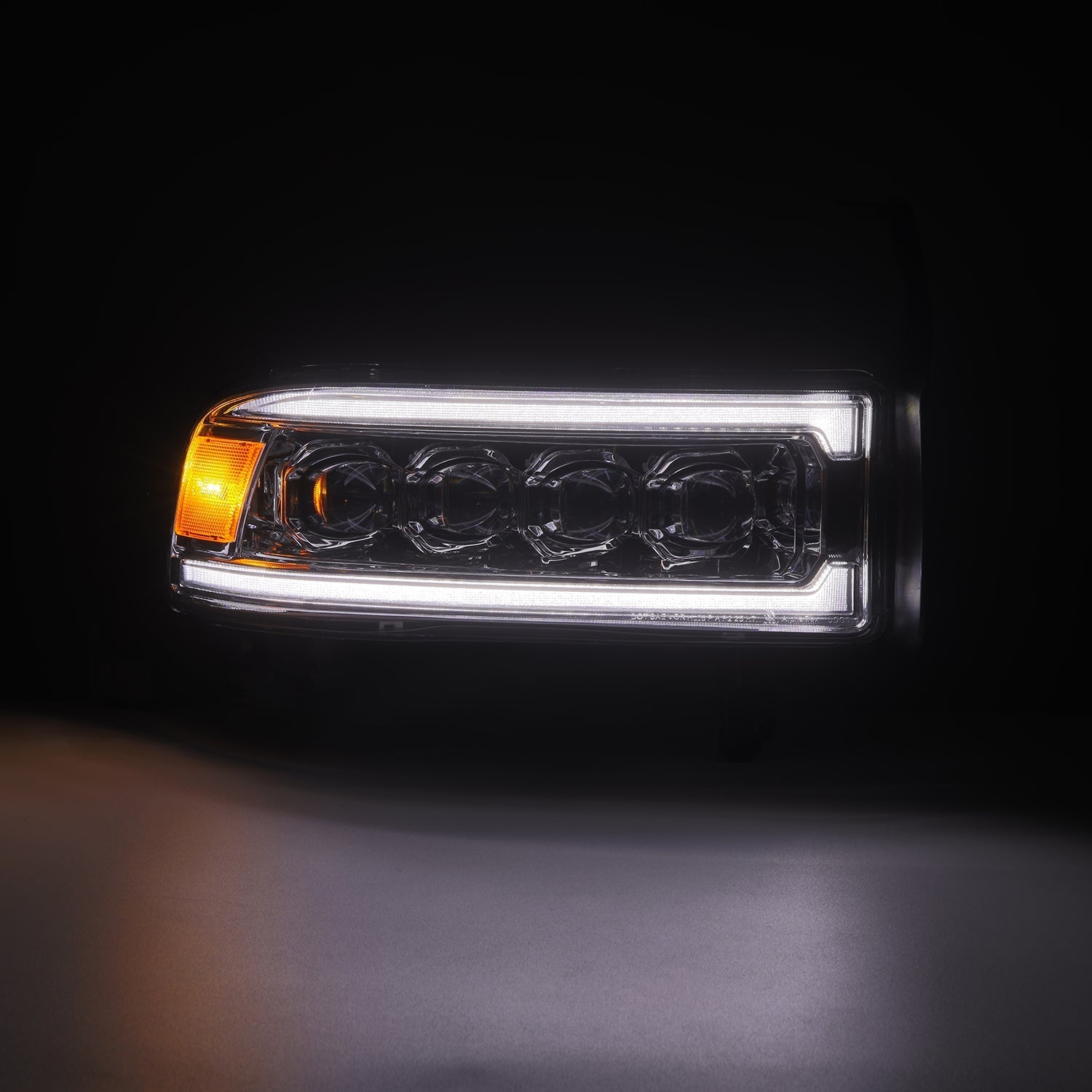 94-01 Dodge Ram 1500/94-02 Ram 2500/3500 NOVA-Series LED Headlights Chrome | AlphaRex