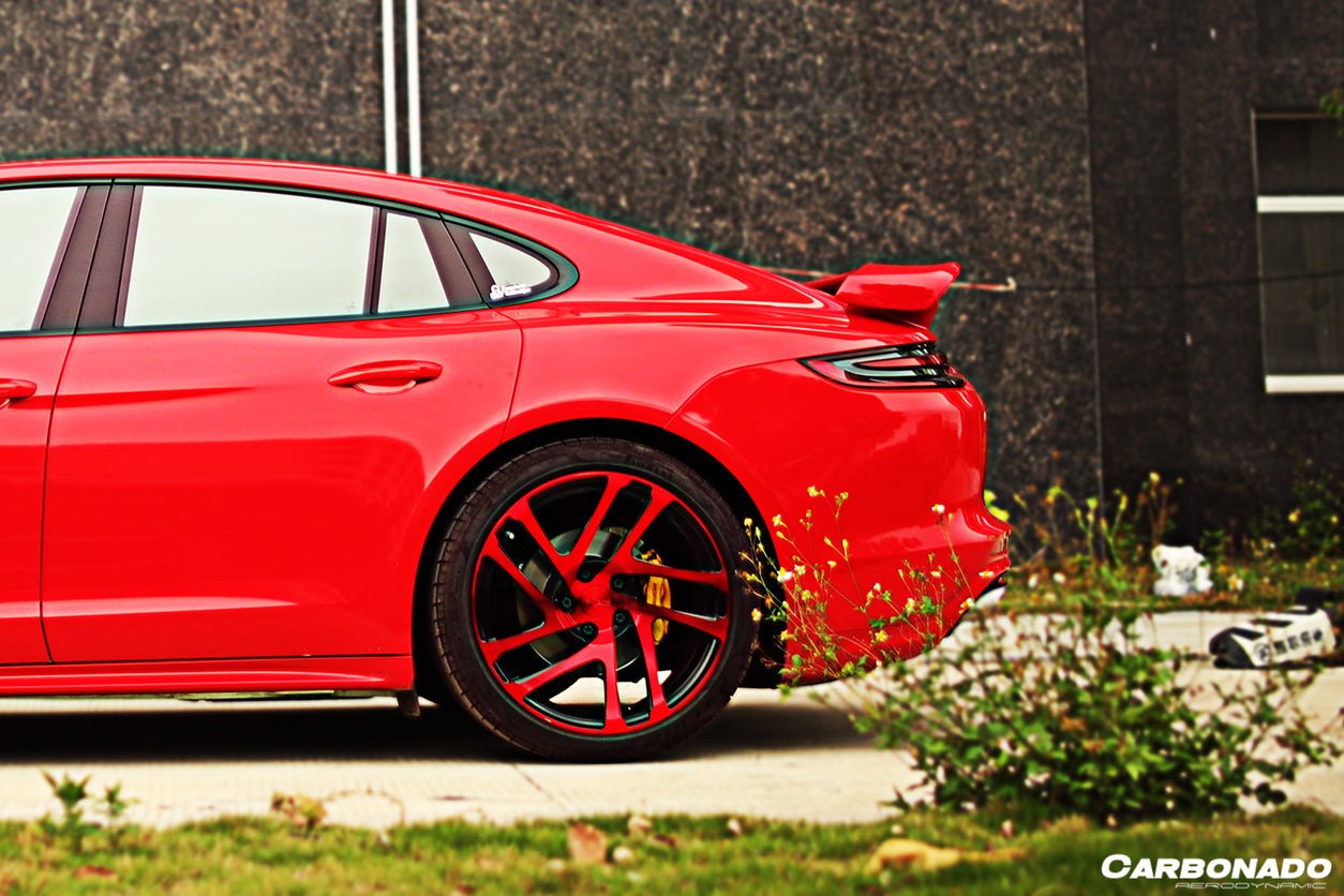 2017 - 2023 Porsche Panamera 971-1 & 971-2 TA Style Carbon Fiber Trunk Spoiler Wing