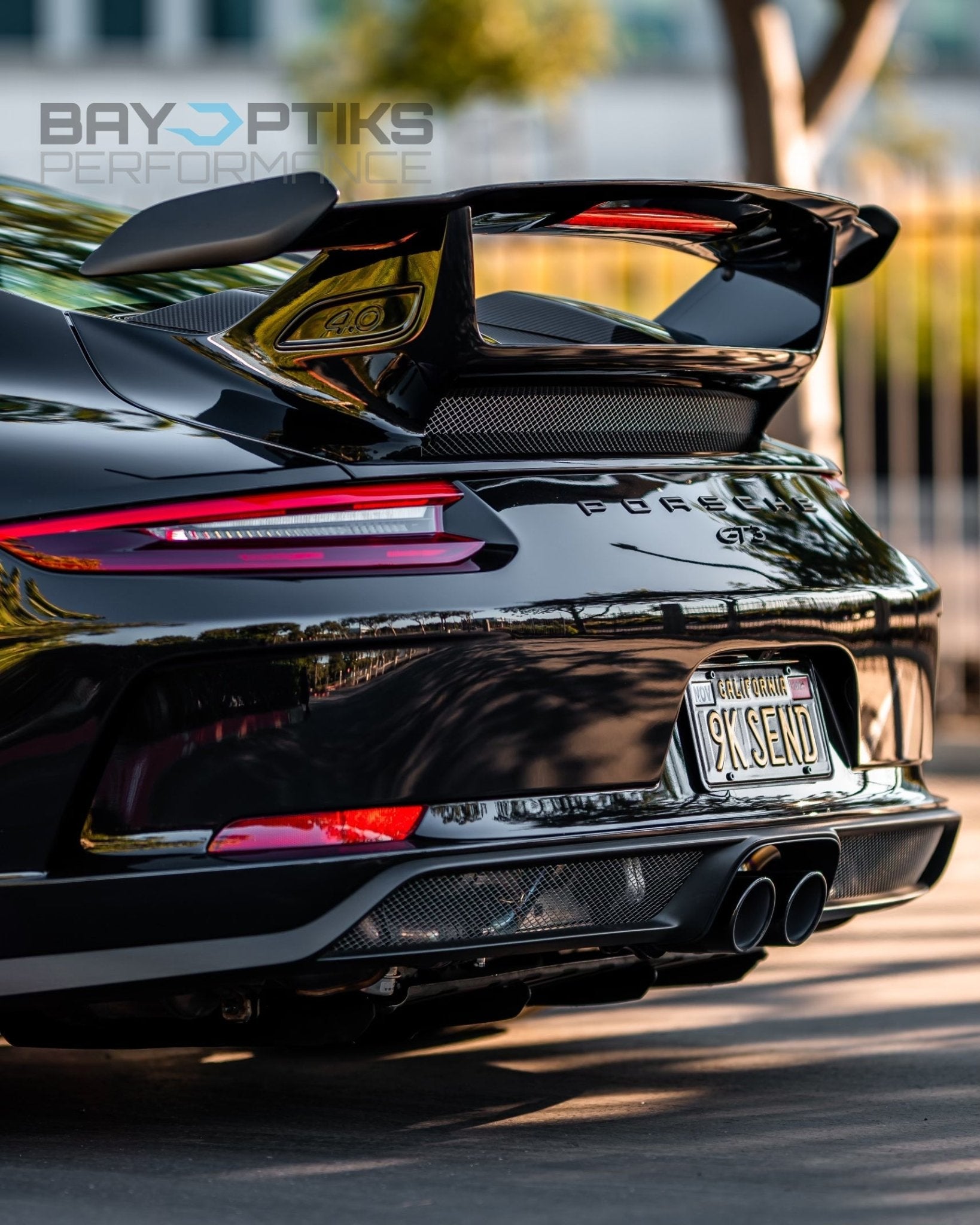 2018+ 991.2 Porsche GT3 Carbon Fiber Rear intake scoops