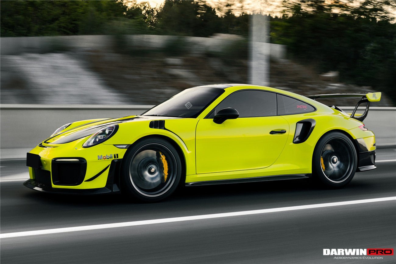 2013 - 2019 Porsche 991 Turbo/S GT2RS Carbon Fiber Side Skirts