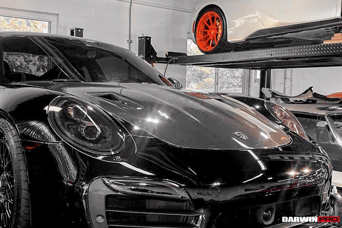 2013 - 2019 Porsche 911 991 Carrera & C2, C2S, C4, C4S, Targa & GT3 & Turbo GT2RS-Style Carbon Fiber Hood