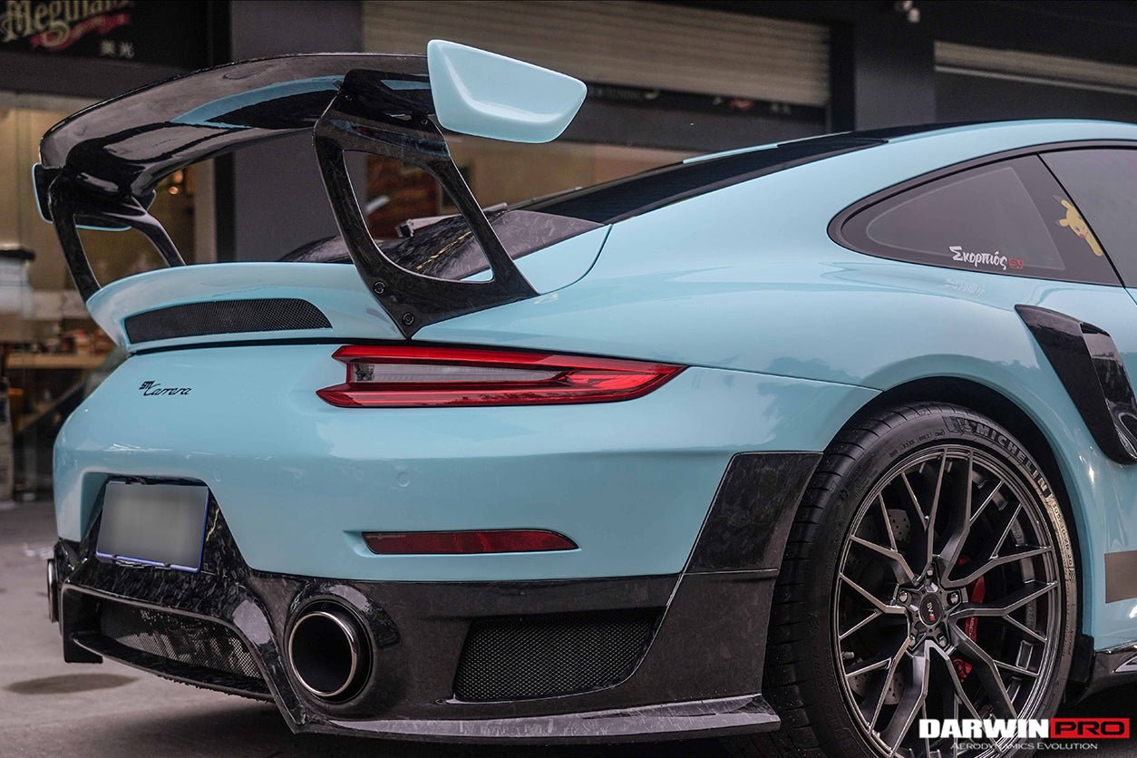 2016 - 2019 Porsche 911 991.2 Carrera & S & 4S GT2RS Style Carbon Fiber Trunk Spoiler Wing