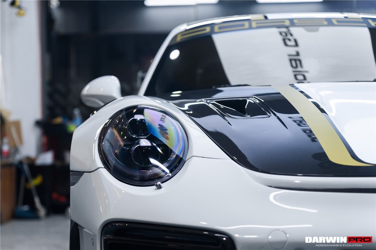 2013 - 2019 Porsche 911 991 Carrera & C2, C2S, C4, C4S, Targa & GT3 & Turbo GT2RS-Style Carbon Fiber Hood