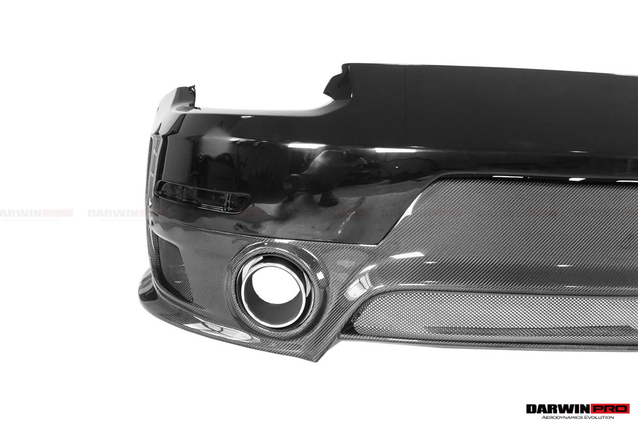 2013 - 2019 Porsche 911 991 Turbo/S GT2RS Style Partial Carbon Fiber Rear Bumper