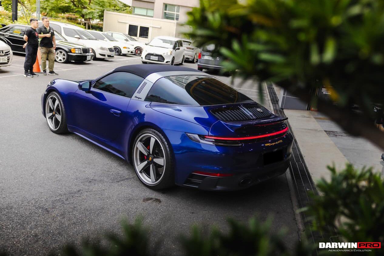 2019 - 2023 Porsche 911 992 Targa & Cabriolet BKSS Style Ducktail Trunk Wing