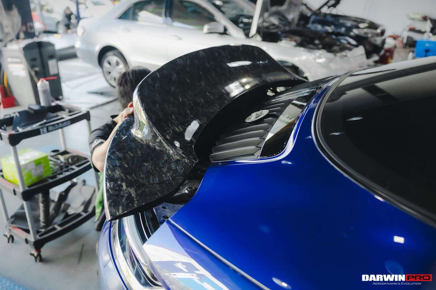 2019 - 2023 Porsche 911 992 Targa & Cabriolet BKSS Style Ducktail Trunk Wing