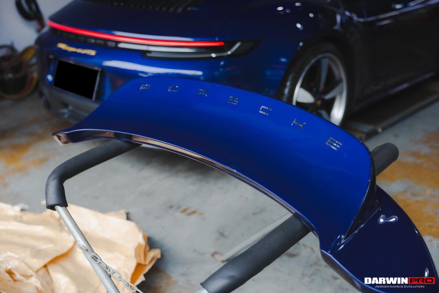 2019 - 2023 Porsche 911 992 Targa & Cabriolet BKSS Style Ducktail Trunk Wing
