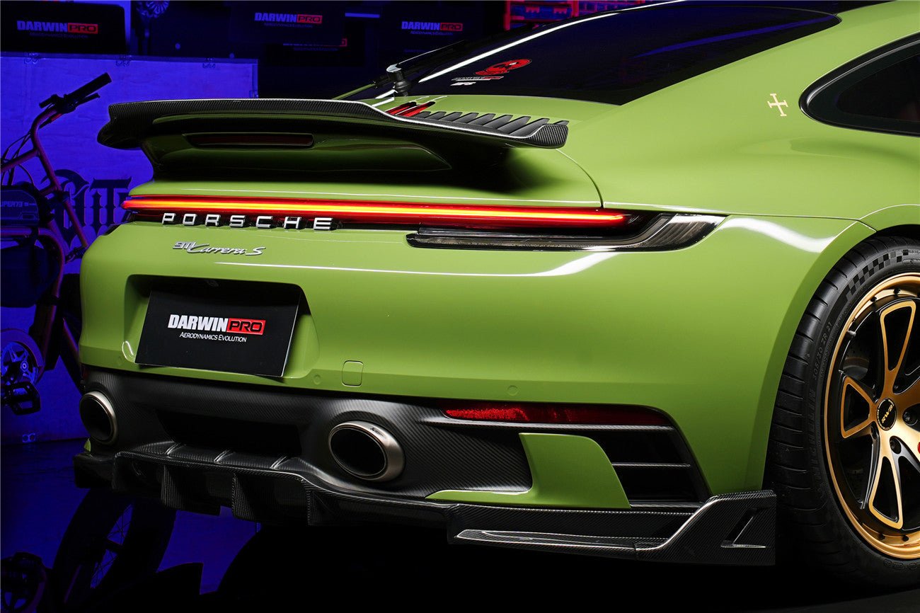 Porsche 911 992 Carrera/Targa Rear Lip DryCF (2019–2023)