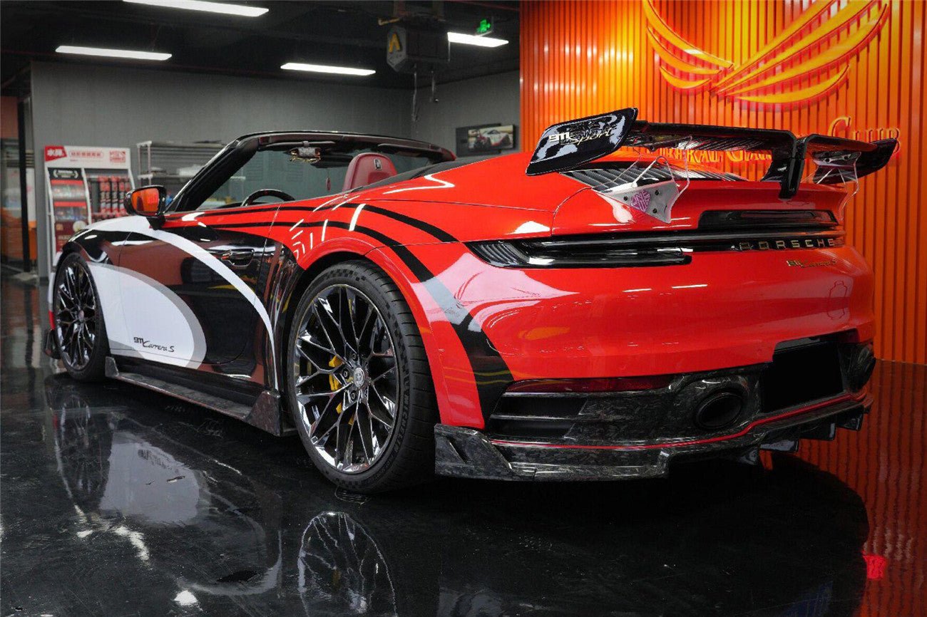 2019 - 2023 Porsche 911 992 Targa & Cabriolet TA Style Trunk Spoiler Wing