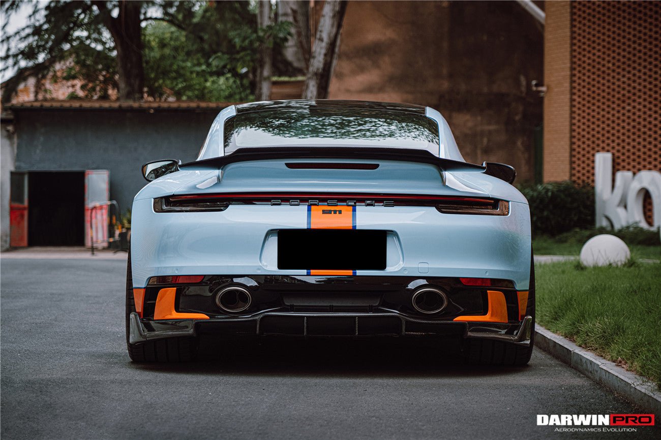 Porsche 911 992 Carrera/Targa Rear Lip DryCF (2019–2023)