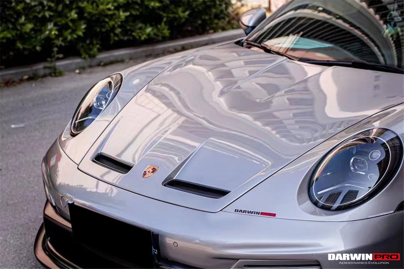 2019 - 2024 Porsche 911 992 Carrera & S & 4 & 4S & Targa & Turbo S GT3 Style Hood