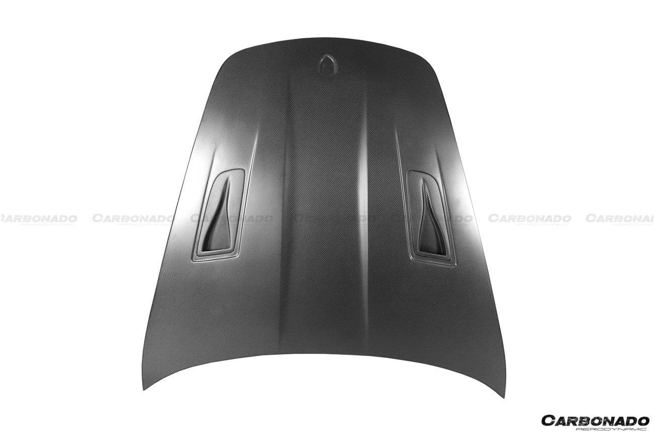 Porsche 911 997 Turbo Cayman Boxster 987 GT2RS Style Carbon Fiber Hood 2005-2012