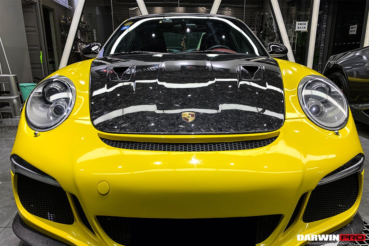 2005 - 2012 Porsche 911 997 Carrera & S & 4S & Turbo & 06-12 Cayman 987 GT2RS Style Hood