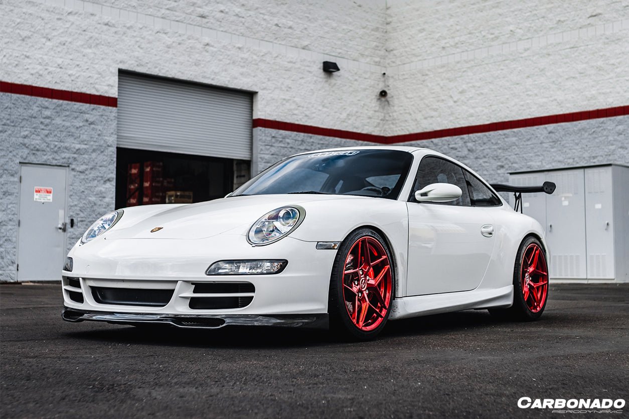 2005 - 2008 Porsche 911 997.1 Carrera & S & 4S EM Style Front Lip