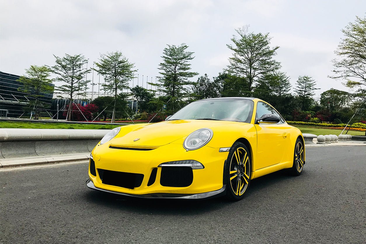 DarwinPRO 2009-2012 Porsche 911 997.2 Carrera S 4S 991GT3 Style Front Bumper - DarwinPRO Aerodynamics