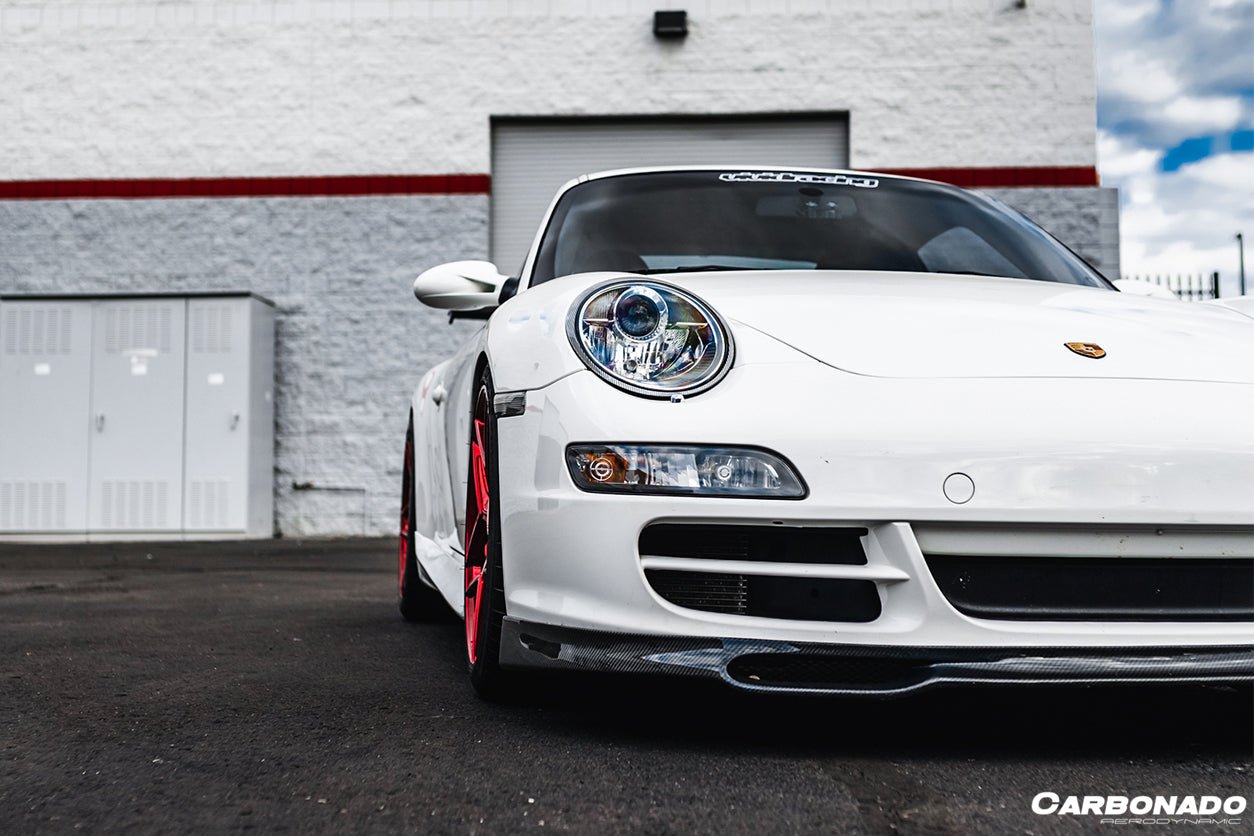 2005 - 2008 Porsche 911 997.1 Carrera & S & 4S EM Style Front Lip