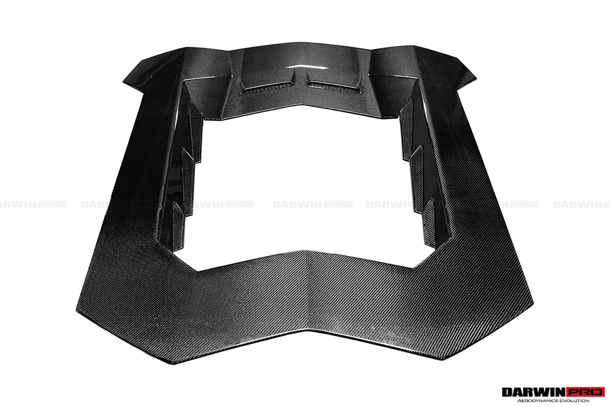 2011-2016 Lamborghini Aventador LP700 Coupe Carbon Fiber Engine Trunk - DarwinPRO Aerodynamics