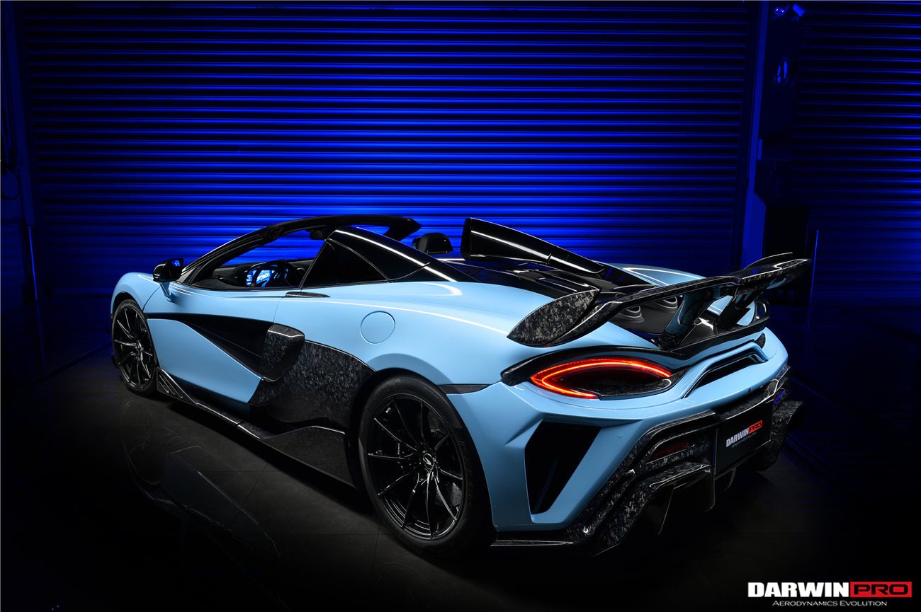 2015 - 2021 McLaren 600lt 540C 570S BKSS Style Cabon Fiber Side Skirts Under Board
