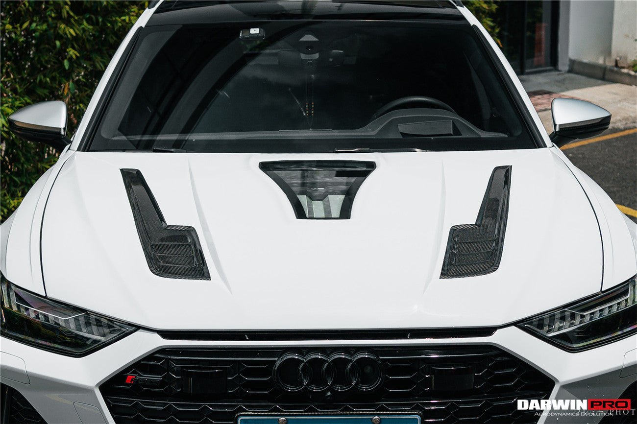 2019 - 2023 Audi RS6 Avant C8 IMP Performance Partial Carbon Fiber Hood