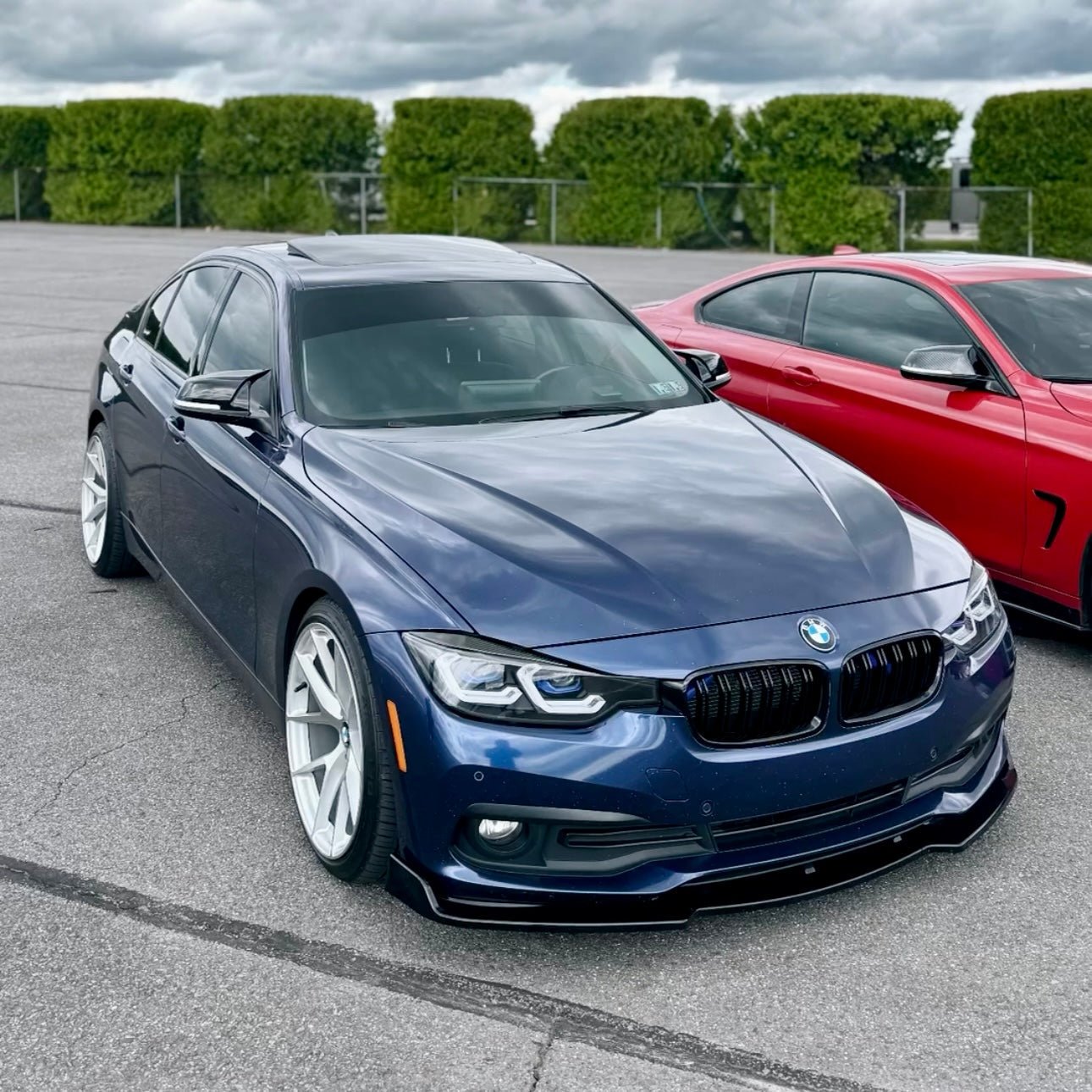 BMW F30 3 Series Laser Style LED Headlights CSL Yellow/White (2012 - 2018)